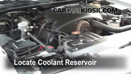 How to Add Coolant: Mercury Grand Marquis (1992-2011) - 1999 Mercury